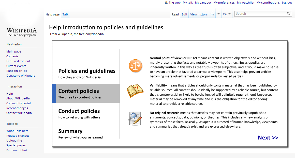 Component library for an insurance broker