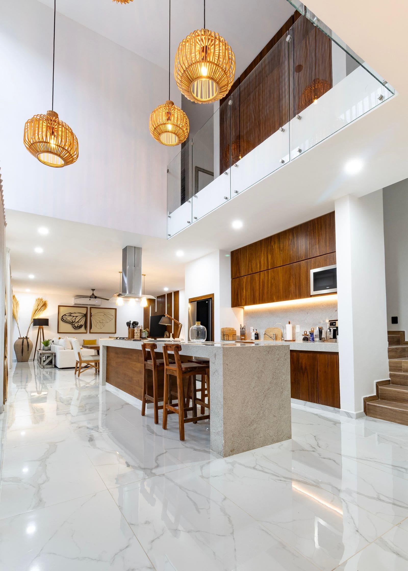 Modern studio apartment interior design
